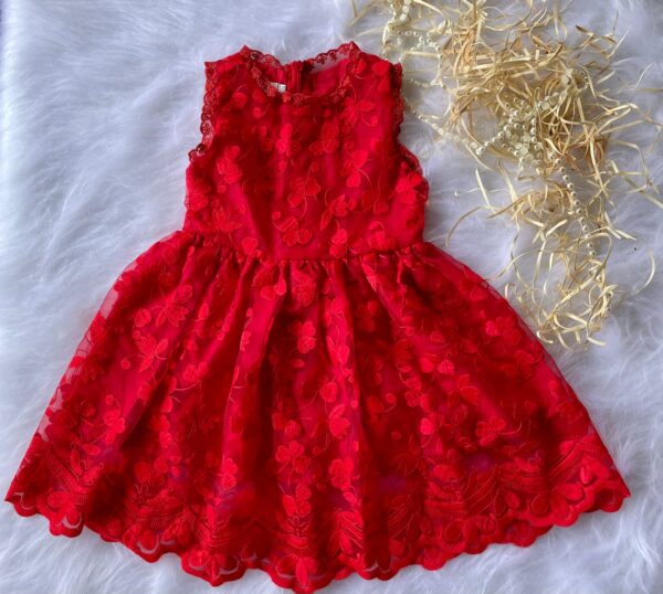 Vestido Renda Vermelho